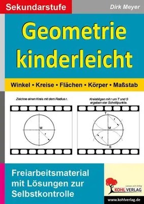 Obrázek produktu pro Geometrie kinderleicht Winkel - Kreis - Fläche - Körper - Maßstab