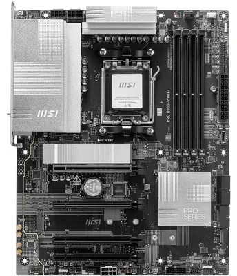 Produktbild von PRO B850-P WIFI AMD Motherboard