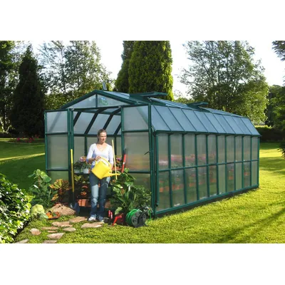 Produktbild von Rion Kunststoff Gewächshaus "Grand Gardener 410", 267 x 639 cm grün 17,06 m² ohne Fundament