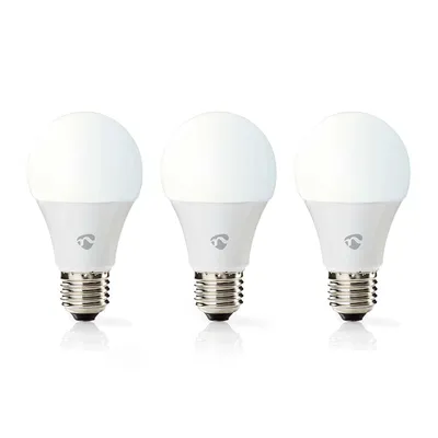 Productafbeelding van Nedis SmartLife, slimme lamp, Wi-Fi, wit, LED, kunststof, E27