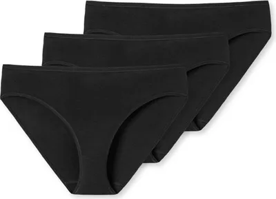 Produktbild von Schiesser Damen 3PACK Tai schwarz Pack (Mehrfach) Gr. 048