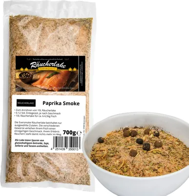 Produktbild von Eversmoke Räucherlake gebrauchsfertig, Paprika Smoke - 700g