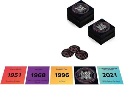 Produktbild von Jumbo Hitster - Original (ES), Kartenspiel, Party, 16 Jahr(e), 30 min, 30 min