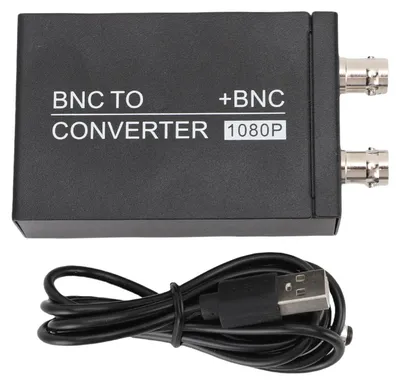 Produktbild von Der BNC-zu-HD-Multimedia-Schnittstellenkonverter unterstützt Videoton mit einer Auflösung von 1080P für Kameraprojektoren