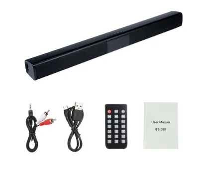 Produktbild von ANTCOOL 20W TV Soundbar Kabelgebundene und drahtlose Bt-Lautsprecher Home Surround Soundbar für PC Kino TV