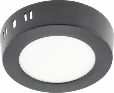 Produktbild von GTV lighting - LED-Leuchte ORIS PLUS, Downlight, 19W, schwarz, 4000K, 1520lm, AC220-240V, Aufputz, IP20, 120°
