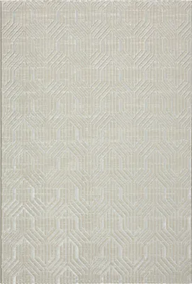 Produktbild von Teppich - Creme - 80 x 150 cm - Gemustert