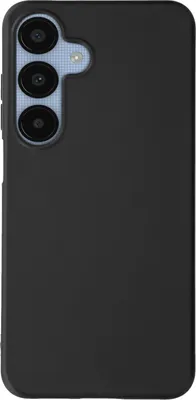 Zdjęcie produktu dla Mayaxess, ultracienkie etui ochronne do Samsung Galaxy A25 wykonane z miękkiego silikonu, czarne