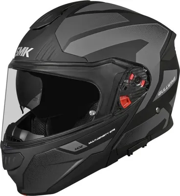 Produktbild von SMK GULLWING SONIC Klapphelm XXXL in grau/schwarz