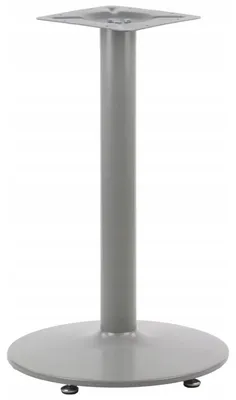 Immagine prodotto di Base per tavolo in metallo NY-B006, per ufficio, hotel, ristorante, diametro 46 cm, altezza 72 cm, grigio