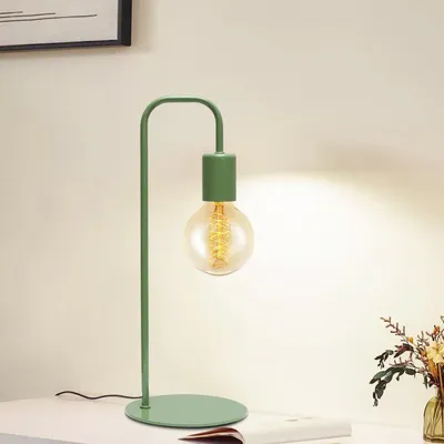 Produktbild von Opviq, 241916, Tischlampe, Minze, Metallkörper, 3 x 3 x 40 cm
