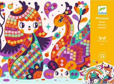 Immagine prodotto di Gioco creativo mosaico Kokeshi, Djeco