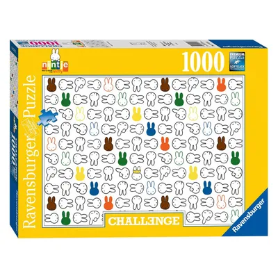 Image de Ravensburger Challenge Puzzle Miffy, 1000 pcs.