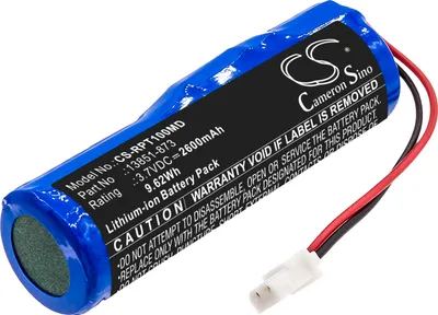 Obrázek produktu pro TECHTEK Baterie kompatibilní s [Reichert] EPG-1446, PT100 Tonometer nahrazuje 13851-873