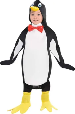 Produktbild von Plitsch Pinguin Overall Kinderkostüm