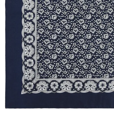 Produktbild von ModAS Viereck-Halstuch Paisley, Farbe:blau