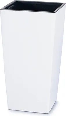 Obrázok produktu pre NABBI Plastový kvetináč DURS125 12,5 cm - biela