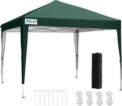 Produktbild von Wasserfestes Pavillon - stabil und winterfest - 3 x 3 m - grün