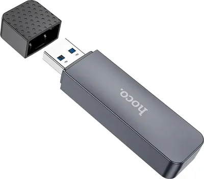 Immagine prodotto di Lettore di schede di memoria HOCO USB-A 2.0 HB45, fino a 480 Gbit/s grigio 2 TB