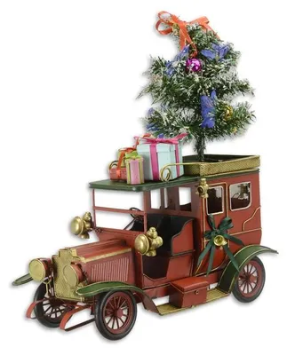 Produktbild von Blechmodell eines klassischen Weihnachtsautos
