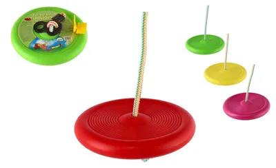 Produktbild von Jojo-Schaukel, Ring zum Aufhängen, Durchmesser 27 cm, Tragkraft 50 kg, 3 Farben im Netz