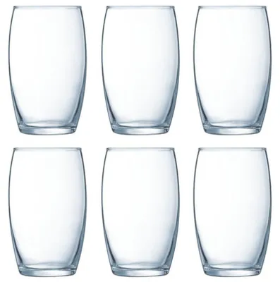 Produktbild von Luminarc Tumbler Wasserglaser - 6x - 360 ml - Glas - 12 cm - Glaser