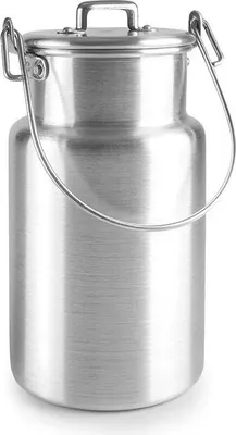 Productafbeelding van Ibili-KitchenAids melkkan, aluminium, 12x20,5 cm, 2 liter, zilverkleurig