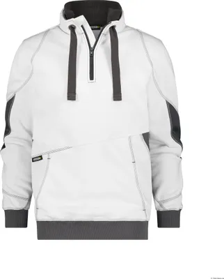 Produktbild von Dassy Sweatshirt Stellar 300394 COPES80 Gr. M weiß/anthrazitgrau