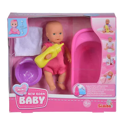 Produktbild von Mini Neugeborenes Baby im schlechten Set