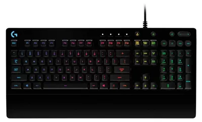 Produktbild von Logitech G 920-009439, Kabelgebunden, USB, Mechanischer Switch, QWERTY, RGB-LED, Schwarz