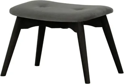 Image de Repose-pied Ducan Velvet-Kronos 22-Noir