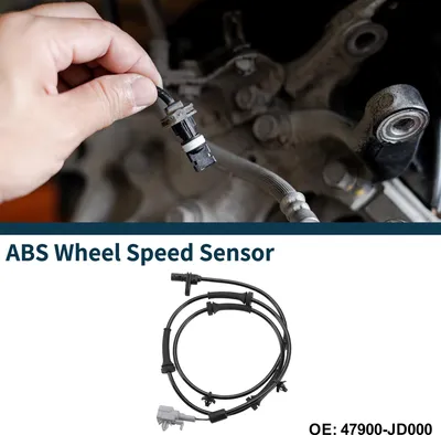 Image de Capteur De Vitesse De Roue Abs Arrière Gauche Ou Arrière Droit Capteur Abs Système De Freinage Antiblocage N°47900-Jd000 Pour Nissan Qashqai 2007-2012
