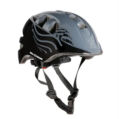 Produktbild von Mtw08 Schwarz Größe S (51-57 Cm) Helm Für Kinder Nils Extereme