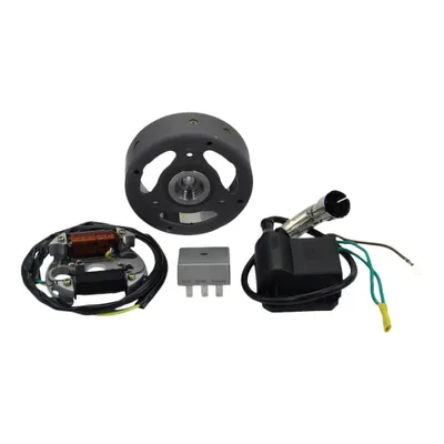Obrázok produktu pre Zapaľovanie elektronické ľavotočivé 12V 35W pre Hercules Prima Optima Sachs 505 Set s regulátorom napätia