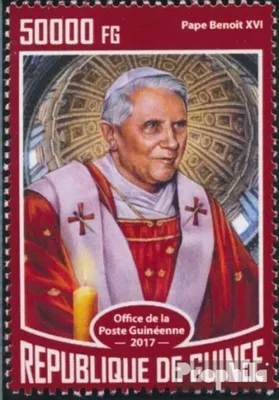 Produktbild von Briefmarken Guinea 2017 Mi 12475 (kompl. Ausgabe) postfrisch Papst Benedikt XVI