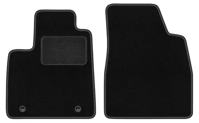 Immagine prodotto di Tappetini anteriori in moquette per MG 3 dal 2024 (Hybrid +) – 2 pezzi, neri, su misura – Wielganizator LUX