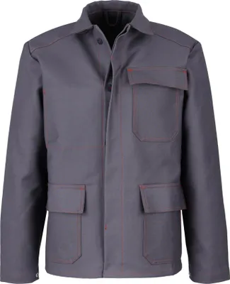 Produktbild von beb HANDWERK Herren Schweißerschutzjacke Baumwolle 460 Grau 98