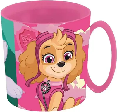 Obrázok produktu pre Hrnček Paw Patrol Plastový hrnček vhodný do mikrovlnnej rúry 390 ml