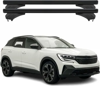 Zdjęcie produktu dla Menabo Bagażnik dachowy Podstawowy bagażnik dachowy do Renault Austral 2022-2025 Aluminium Czarny 2x