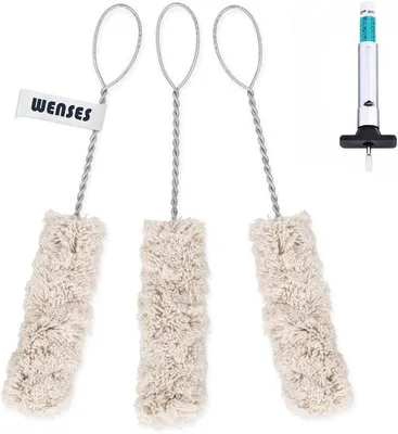 Produktbild von Famanu Bandensmeerborstel Set - Professionelle Anwendung mit Bandenmeter - 3 Stück