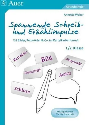 Obrázok produktu pre Spannende Schreib- und Erzählimpulse 1+2