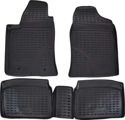 Obrázok produktu pre J&J Automotive | Gumové rohože so zvýšeným okrajom pre Toyota Avensis 2003-2009