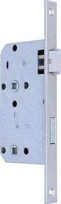 Produktbild von Türschloss 55mm DM Innentür- Korridortürschloss Stulp kantig 235mm x 20mm Einsteckschloss WC-Bad rechts