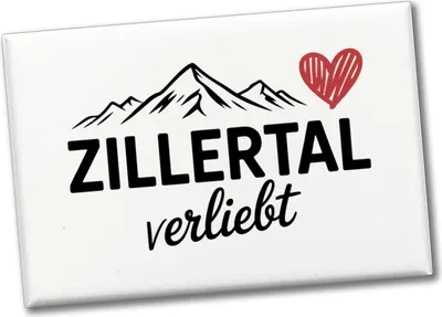 Produktbild von Zillertal verliebt Souvenir Souvenir Magnet