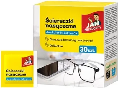 Obrázok produktu pre JN Okuliare namočené utierky 30ks