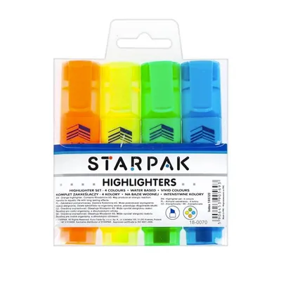 Obrázok produktu pre Zvýrazňovače 4ks