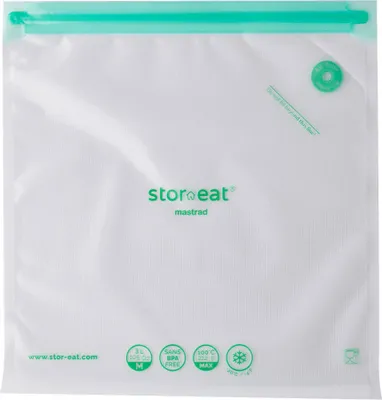 Obrázok produktu pre Mastrad Smart vákuové vrecko veľkosť M, sous-vide vrecko, vrecko na uchovávanie čerstvých potravín, 10 kusov, 3 l, F93863