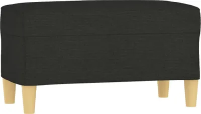 Obrázok produktu pre vidaXL Lavica čierna 70x35x41 cm Látka