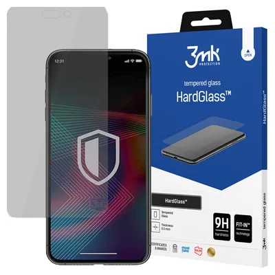 Image de 3mk Écran Verre trempé HardGlass pour Apple iPhone 14 Pro Max 0,3mm 9H