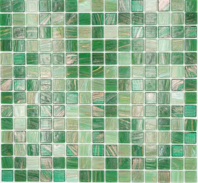 Produktbild von Mosaikfliese Glas Goldensilk grün Wandfliesen Badfliese Duschrückwand Fliesenspiegel MOS54-0504_f | 10 Mosaikmatten